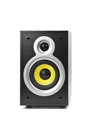 Speaker, isolated on whiteの写真素材
