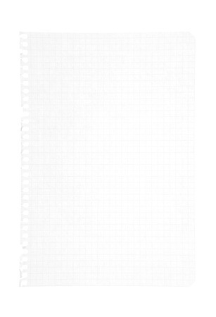 isolated notebook on a white backgroundの写真素材