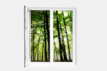 Window close up for backgroundの写真素材
