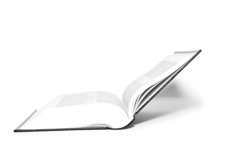 book isolated on the whiteの写真素材