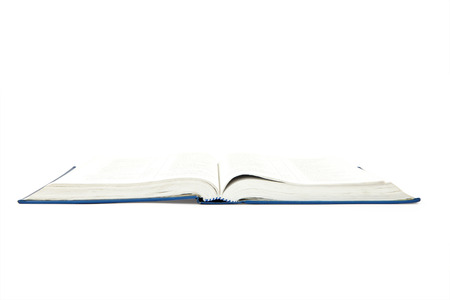 book isolated on the whiteの写真素材