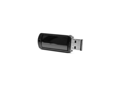 Usb flash memory isolated on white backroundの写真素材