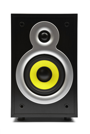 Speaker, isolated on whiteの写真素材