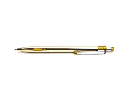 pen isolated on the white backgroundの写真素材