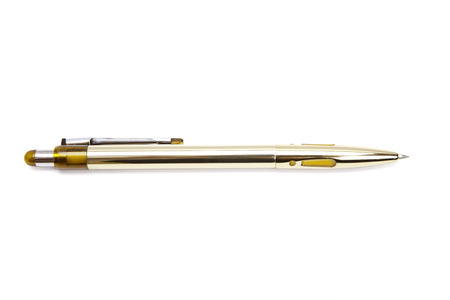 pen isolated on the white backgroundの写真素材