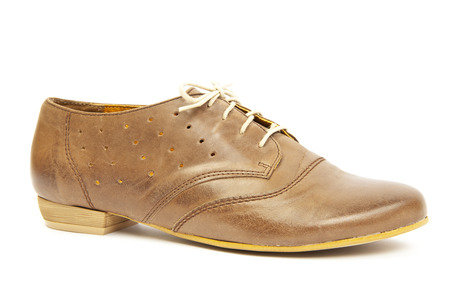 shoes over whiteの写真素材