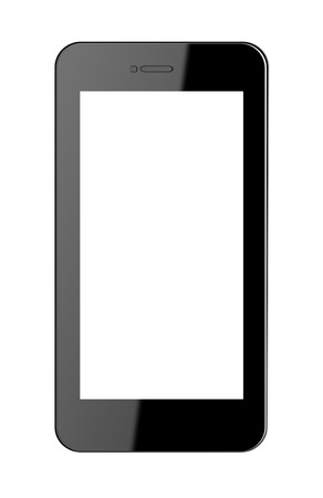 modern mobile phoneの写真素材