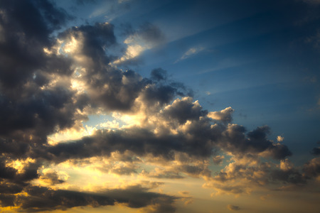 sunset backgroundの写真素材