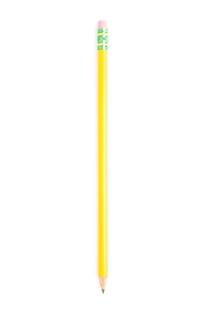Pencil isolated on pure white backgroundの写真素材