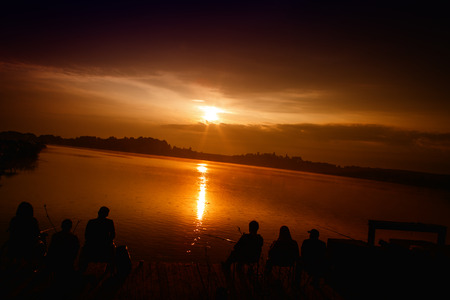 fishingの写真素材