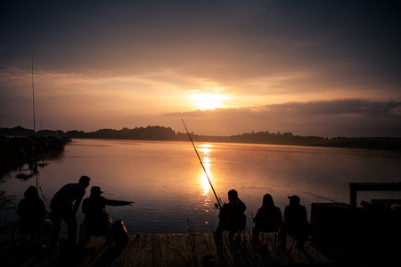 fishingの写真素材