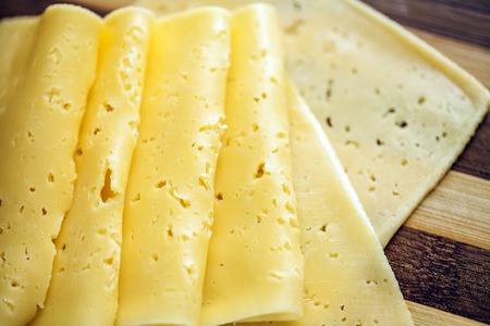 Cheese isolated on a white backgroundの写真素材