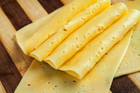 Cheese isolated on a white background