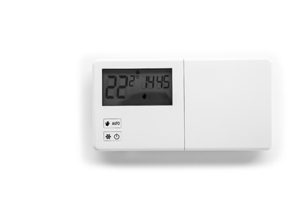 Remote home control system on a digital tablet or phoneの写真素材