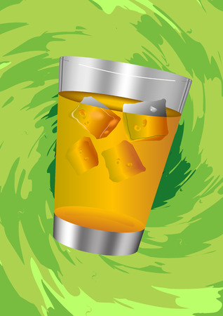 Glass of Juiceのイラスト素材