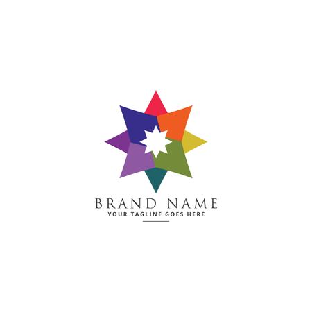 modern and creative abstract logo design elementのイラスト素材