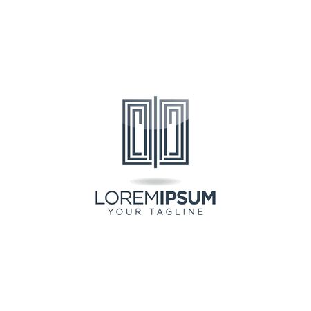 business logo design vector templateのイラスト素材