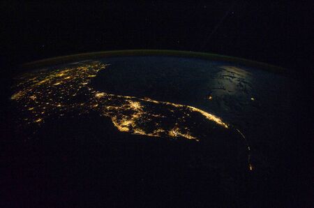 The southeast United States   on Halloween night.