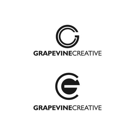 business C G letter design vector template