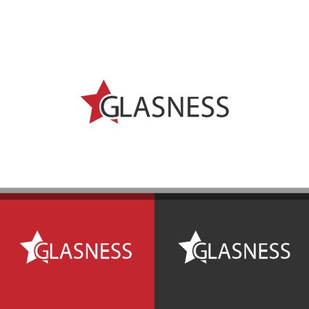 star G letter  design vector templateのイラスト素材