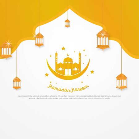business islamic religion design vector templateのイラスト素材