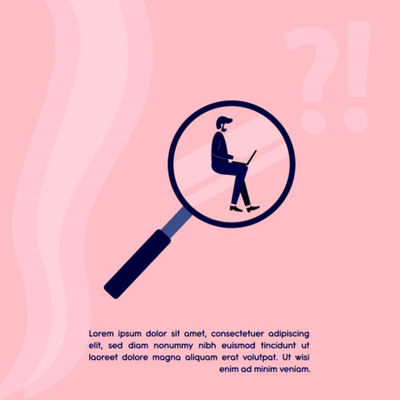 business finance and marketing background - logo design vector templateのイラスト素材