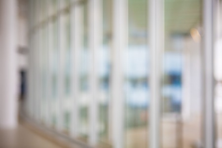 Defocused Office Building Lobby or hospital Backgroundの写真素材