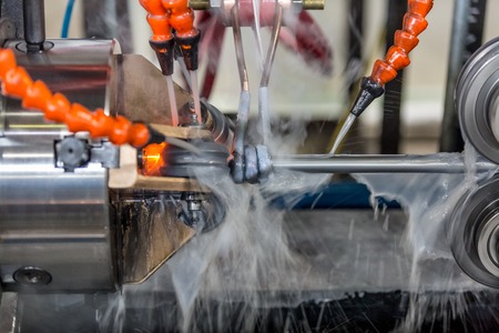 process, welding equipment for steel pipesの写真素材