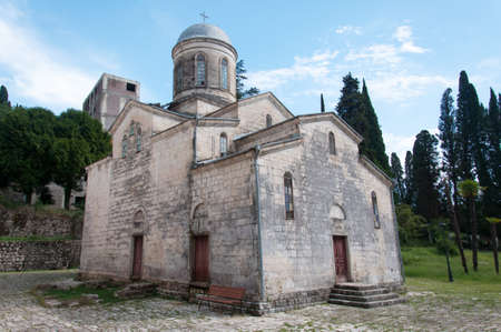 Temple of Simon the Canaanite, New Afon(Athos), Abkhazia, September 1, 2016のeditorial素材