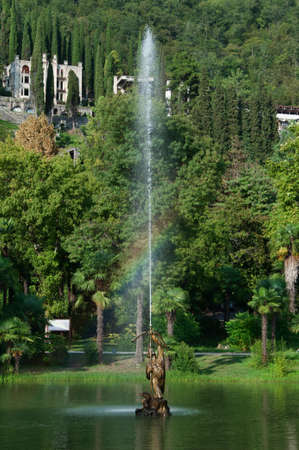 Old fountain, Old Gagra, Abkhazia, August 31, 2016のeditorial素材