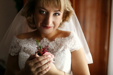 Beautiful luxury bride portrait