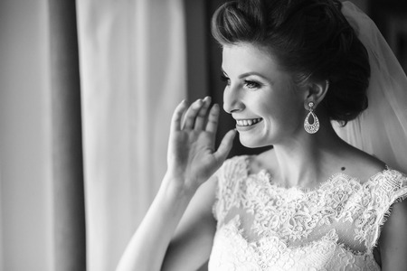 The happinest brideの写真素材