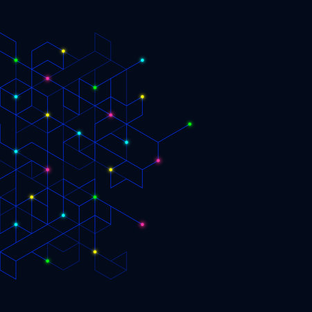 Creative idea of modern design with abstract geometric background. Minimalistic vector texture with polygonal patternのイラスト素材