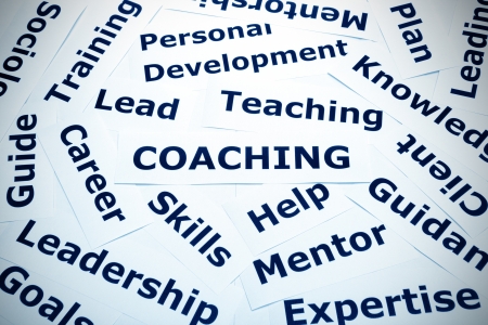 Coaching concept vignette Coaching concept vignette