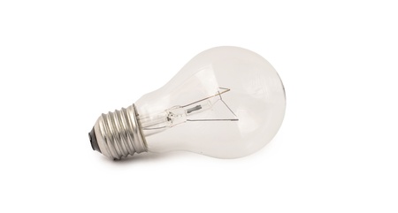 lamp on isolate white backgroundの写真素材