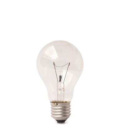 lamp on isolate white backgroundの写真素材