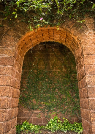 Brick archの写真素材