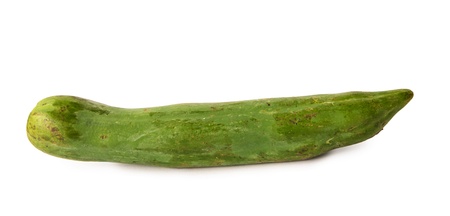 Papaya on isolate white backgroundの写真素材