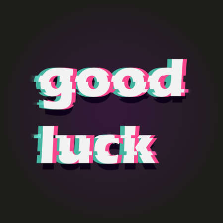 words written in the glitch effect styleのイラスト素材