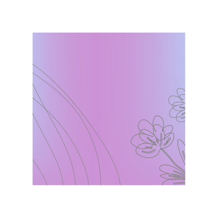 Abstract colored floral background in a figure.Template for flyer design, presentation. Square. Vector.のイラスト素材