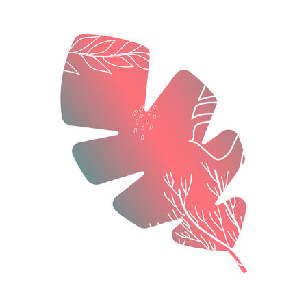 Summer colored background in an abstract figure. Poster design, flyer. Vector illustration.のイラスト素材