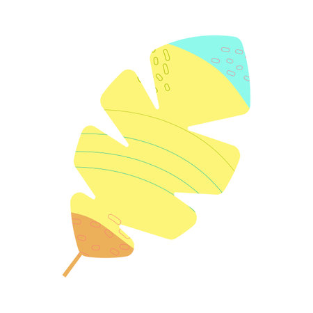 Summer colored background in an abstract figure. Poster design, flyer. Vector illustration.のイラスト素材