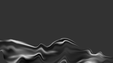 3d design with silk texture cloth background. Luxurious satin fabric. Product advertising design. Vector realistic illustration.のイラスト素材