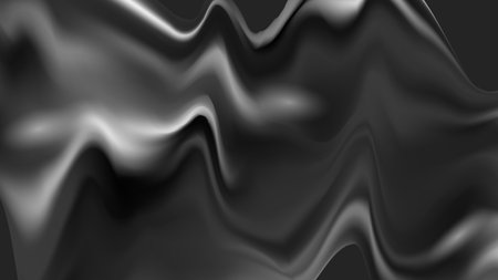 3d design with silk texture cloth background. Luxurious satin fabric. Product advertising design. Vector realistic illustration.のイラスト素材