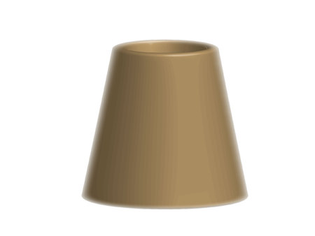 Isolated bronze vaseのイラスト素材