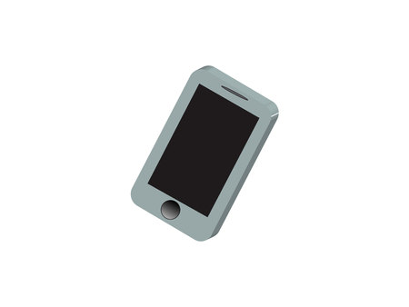 Isolated mobil phoneのイラスト素材