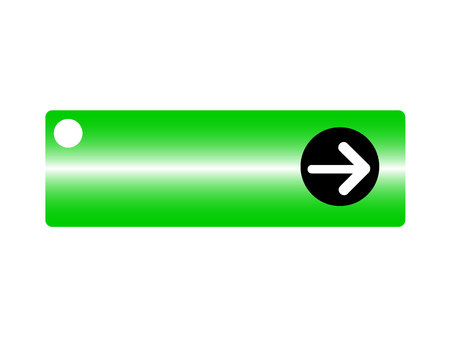 Green arrowのイラスト素材