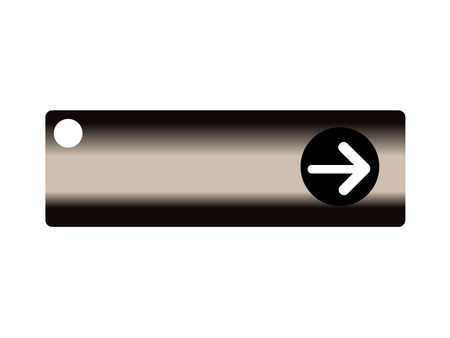 Grey arrowのイラスト素材