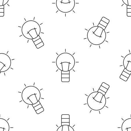 Idea vector simple seamless patternのイラスト素材