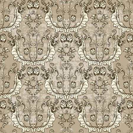 Seamless vintage backgroundのイラスト素材